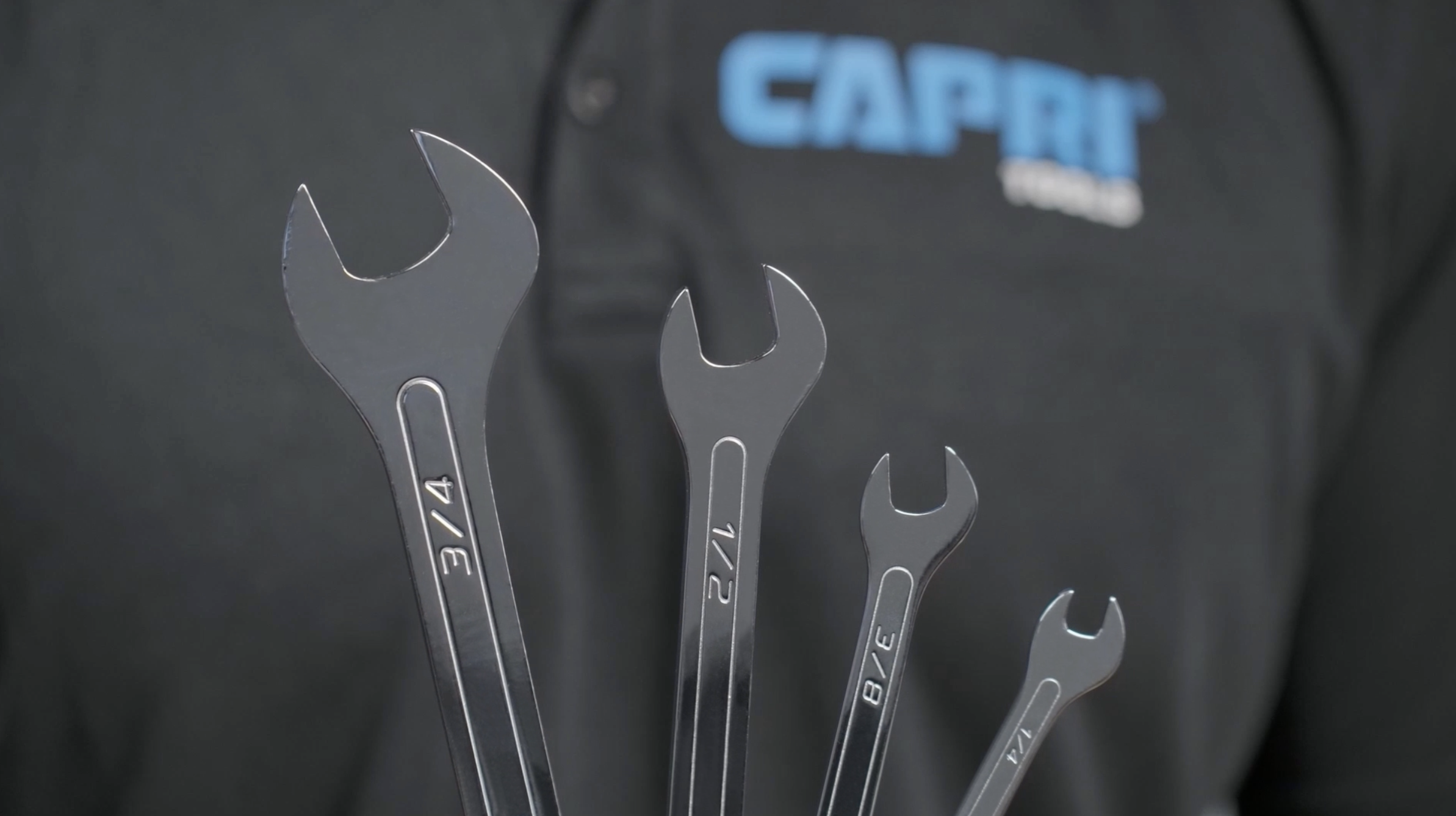 Capri Tools 10 mm x 11 mm Super-Thin Open End Wrench, Metric